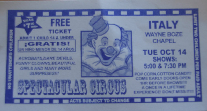 Image: Free Ticket — Come to David’s Supermarket and get your free tickets for children 14 and under.