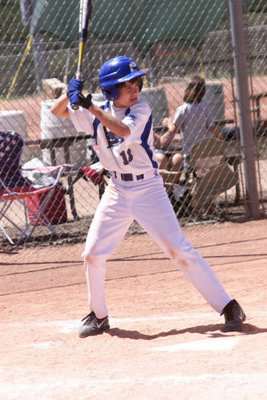 Image: Bryce Todd — Built for speed, Courtesy Runner Bryce Todd kept the Renegades pitchers rested by running the bases after the pitchers would hit.