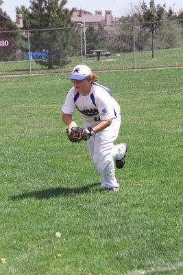 Image: John Byers — John Byers caught a critical fly ball with bases loaded in the World Series Championship game that forced the Corsicana Beavers’ runners back to their bases and off the scoreboard.