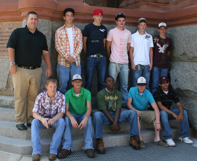 Image: Gladiator Baseball — The Gladiator Baseball team was recognized for winning Bi-District Champions.