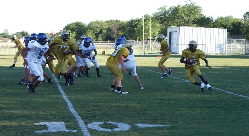 Image: Turning upfield