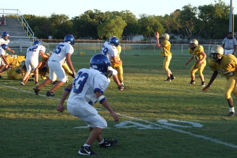 Image: Gladiators have the ball