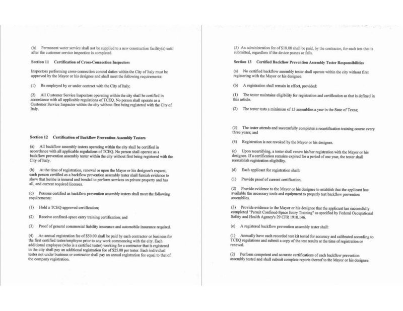 Image: Cross connection pages 9, 10