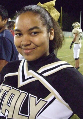 Image: Destani  — Destani Anderson takes time for a smile.