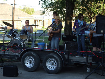 Image: Standing Stones band — This band is terrific! It is a christian rock band and they are good.