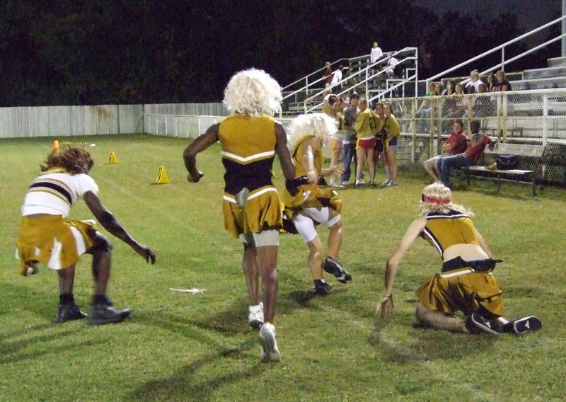 Image: The chase — Apparently, the crown for Powder Puff is a coveted item.