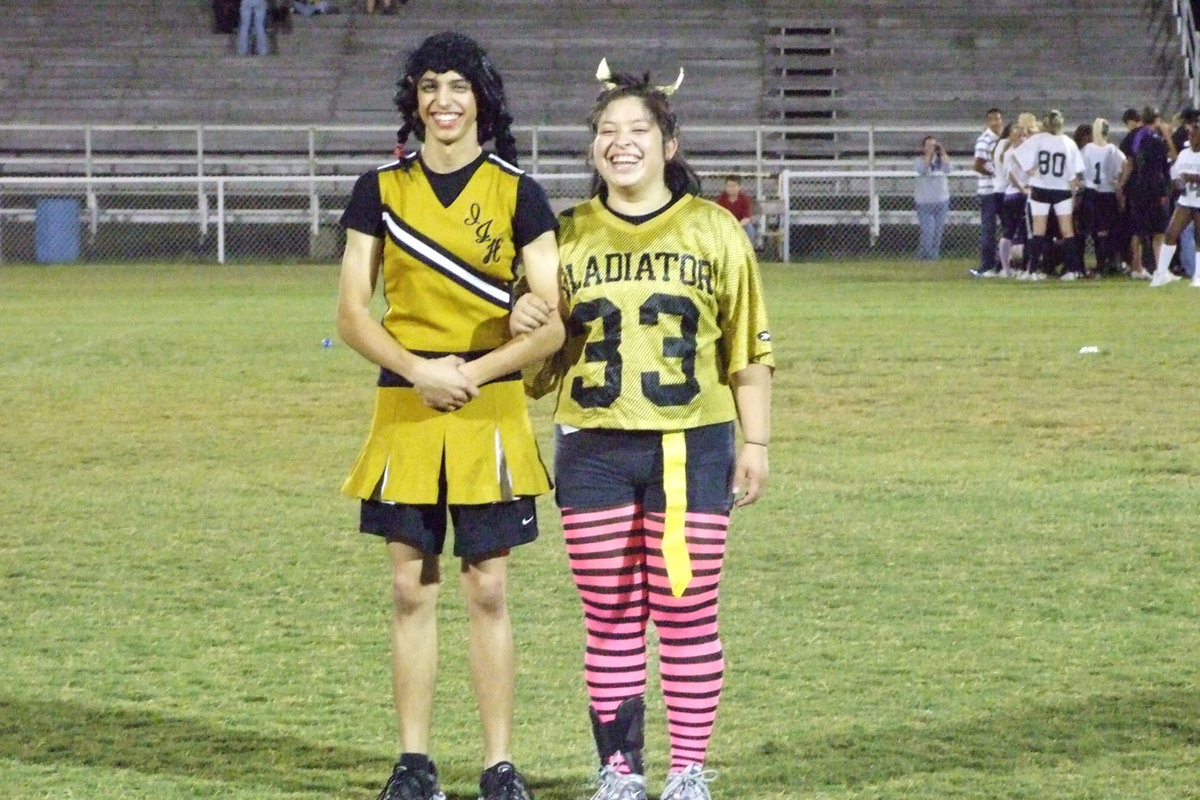 Image: Chasey Layne (Chase Michaels) — Chasey and escort, Blanca Figueroa.