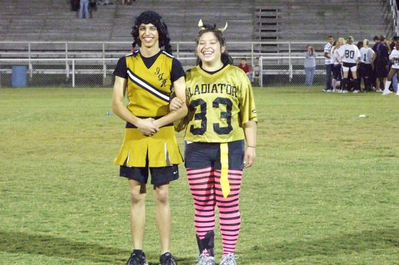 Image: Chasey Layne (Chase Michaels) — Chasey and escort, Blanca Figueroa.