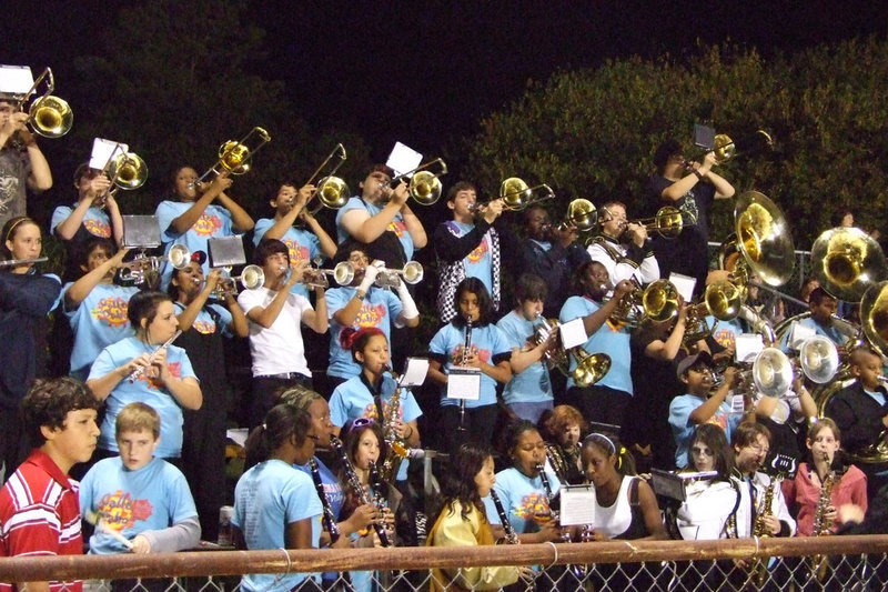 Image: Awesome band — The Italy High School Regiment Band performs. They have won awards at three different contests recently.