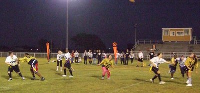 Image: Angelica Garza Throws — Senior, Angelica “Jelly” Garza throws the ball.