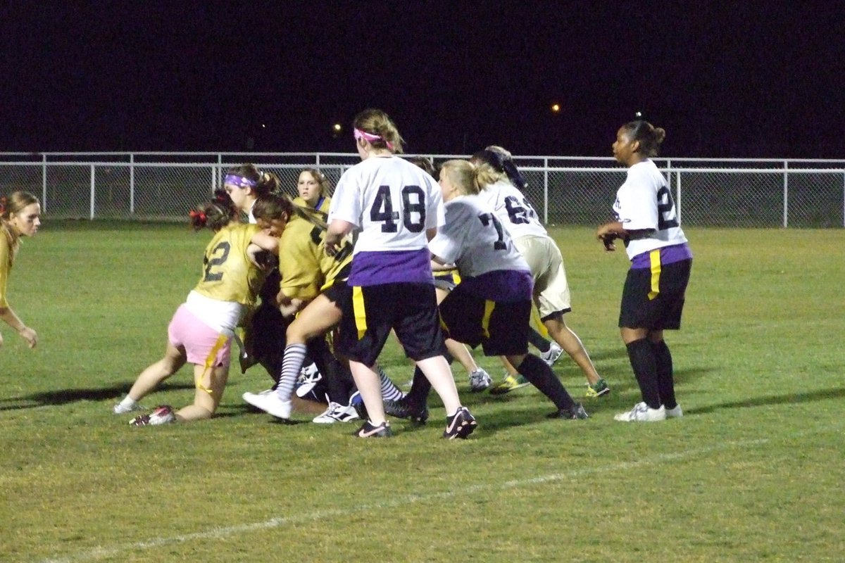 Image: Fast and Tough — As you can see the Junior and Senior class take this event very seriously.