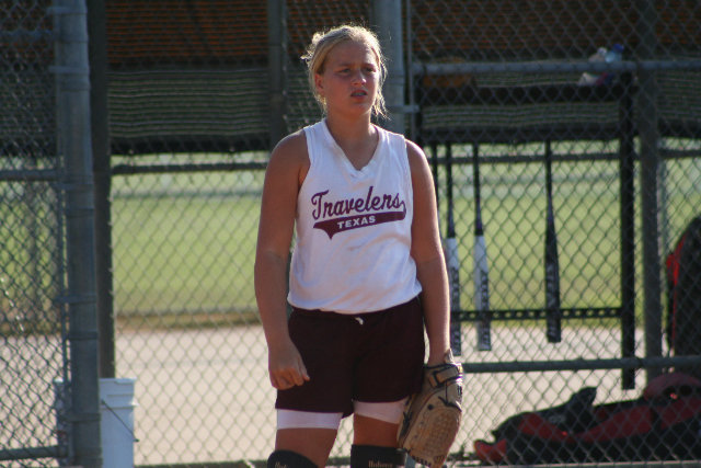 Image: Maddy watching the ball