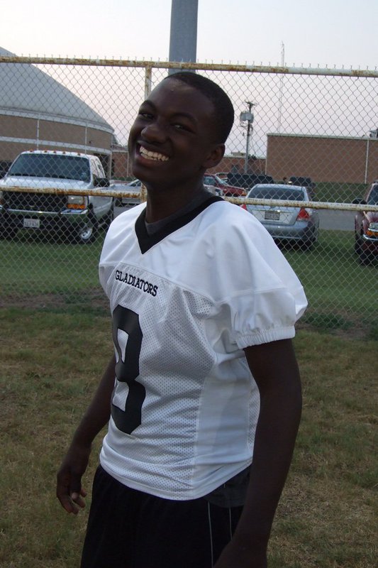 Image: Corn Chips — #8-Corrin Frazier cheeses for the camera.