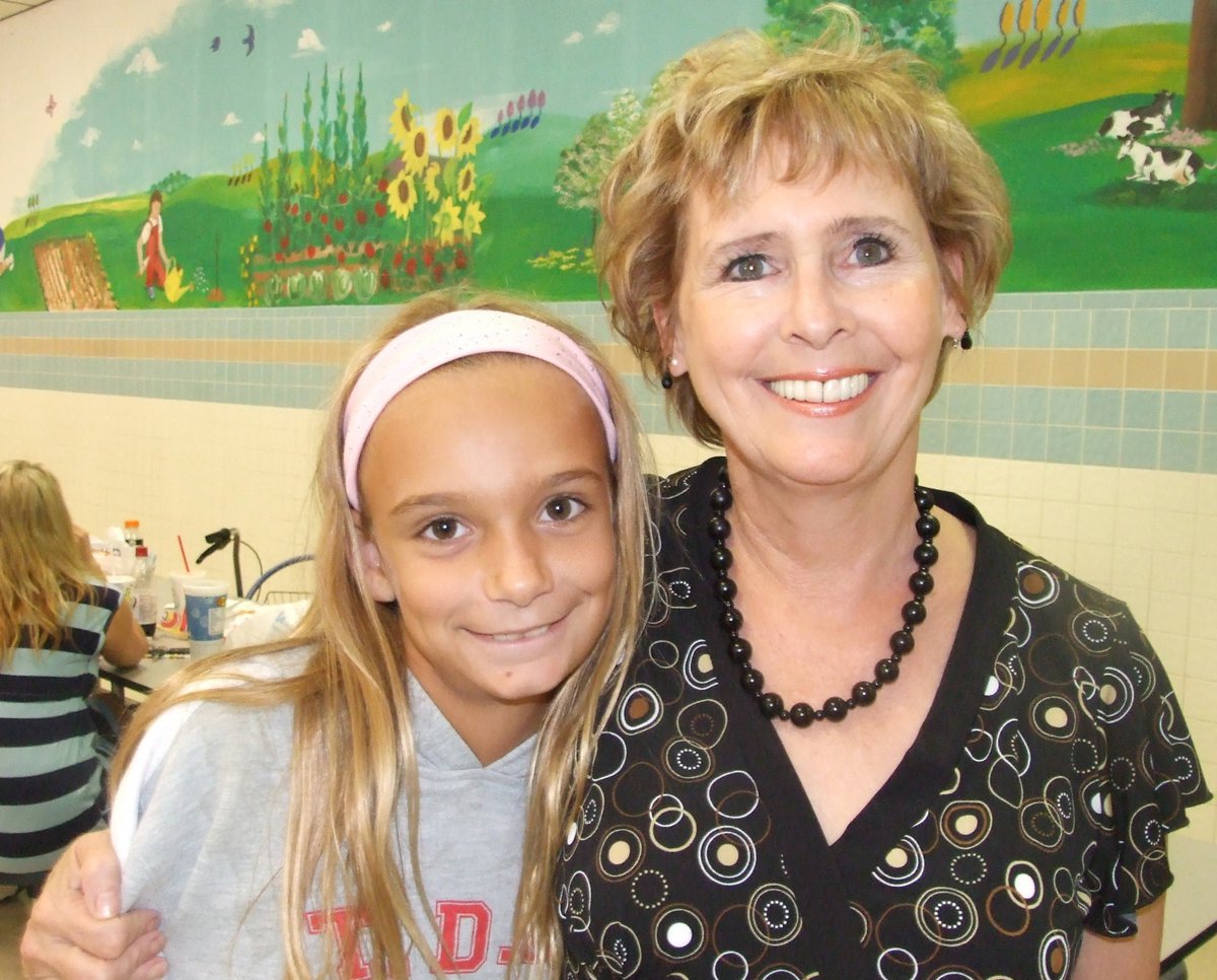 Image: Cassidy and Grandmother Sutherland — Cassidy Svehlak and her grandmother Cindy Sutherland.