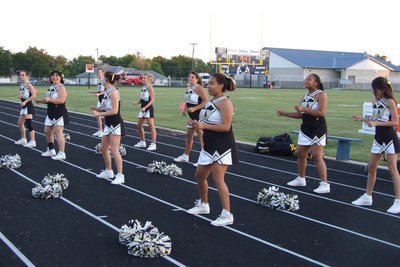 Image: IHS cheerleaders — Spirit up with the Italy cheerleaders.