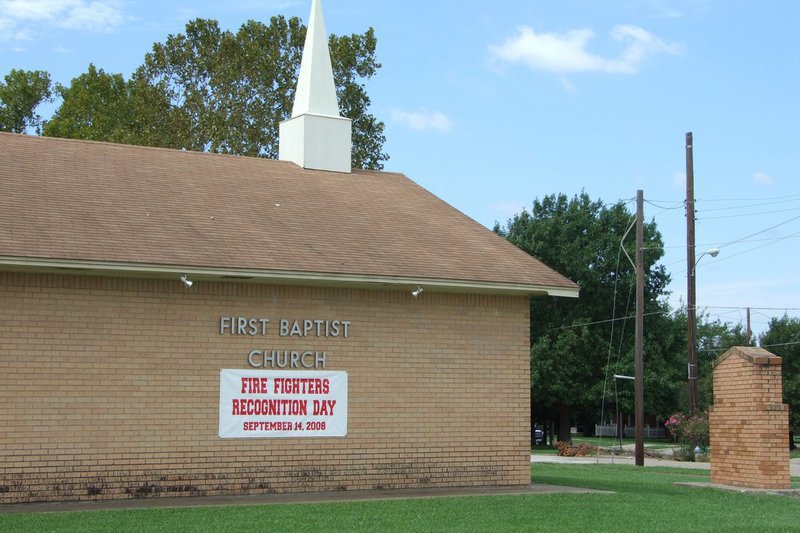 Image: Italy firefighters honored — First Baptist of Italy honored our local firefighters on Sunday.