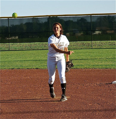 Image: Lady Gladiator, Anna Viers, received 1st Team All-District Shortstop in District 15-2A for the 2011 season.