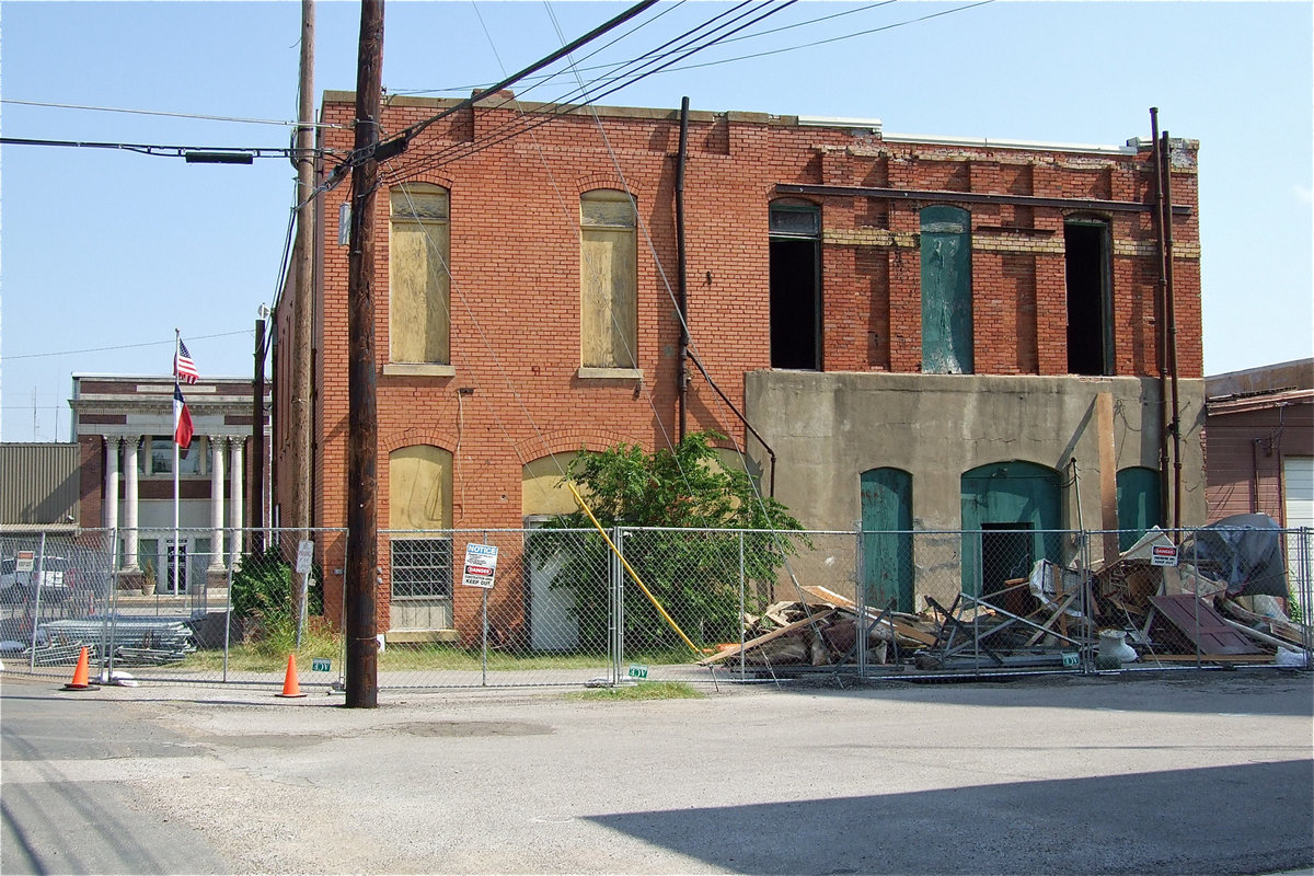 Image: The community center as it sits across from Italy City Hall.