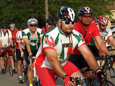 Image: Tour d’Italia is a colorful event from the gear to the personalities.