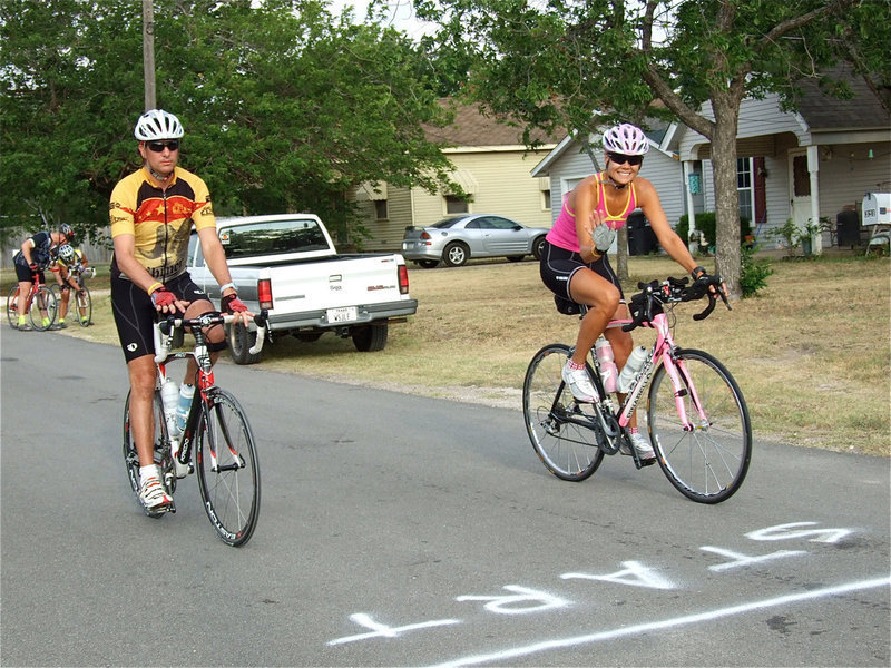 Image: Happy to get started on their Tour d’Italia experience.