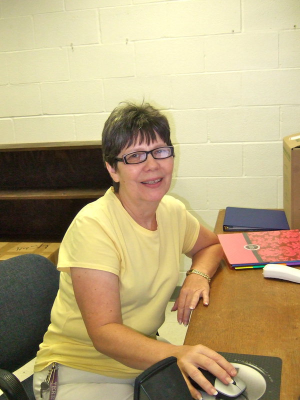 Image: Teresa Harris is the school secretary. She is supervising the computer lab during summer school. Another one of the Avalon team that helps make the school what it is.