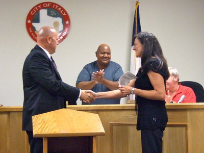 Image: They shook on the deal!