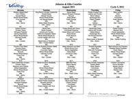 Image: August 2011 Menu