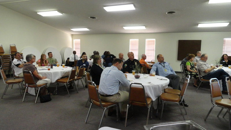 Image: The luncheon was well attended.