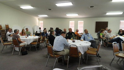 Image: The luncheon was well attended.