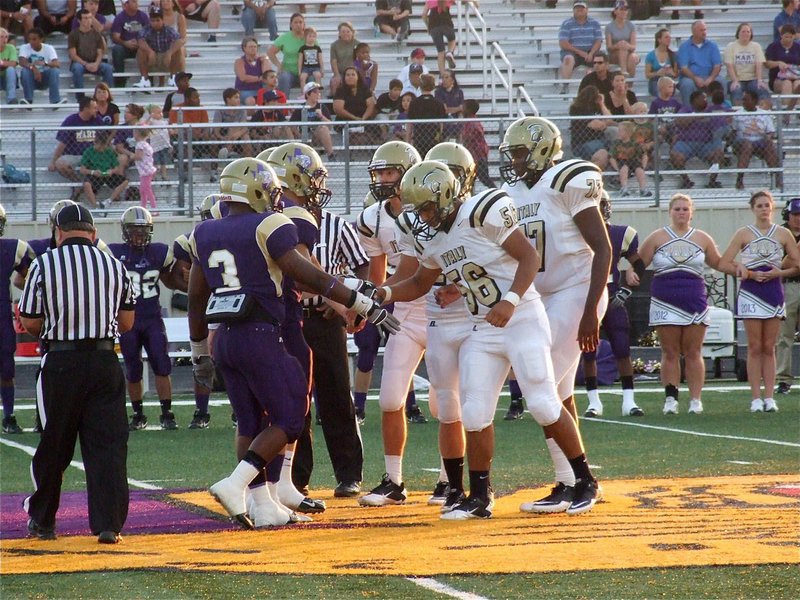 Image: Jase Holden, Kyle Jackson, Omar Estrada and Larry Mayberry, Jr. represent Italy at midfield as captains.
