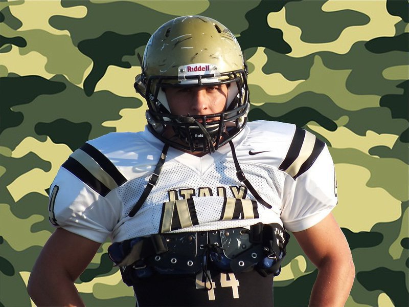 Image: Ethan Saxon and the Italy Gladiators are on the hunt for the district championship.