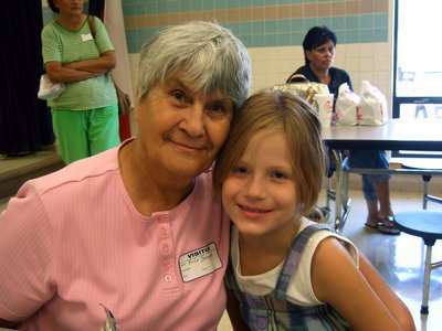 Image: Erika Gonzales and her great Granddaughter is having a great day.