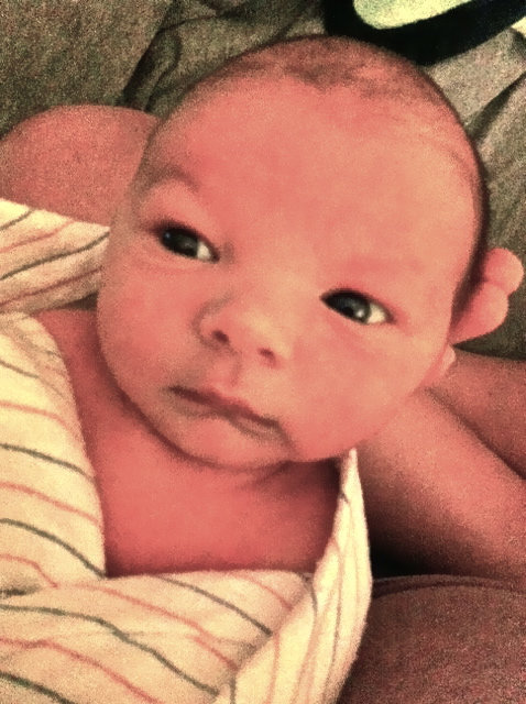 Image: Baby Ethan was born September 15 in Austin. Mom is Italy native Rachel Stevens and father is Nathan Schmidt from Buda, Texas.