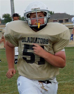 Image: Austin Pittmon(51) is on the move.