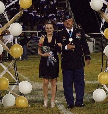 Image: IHS Homecoming Sophomore Princess Haylee Love.