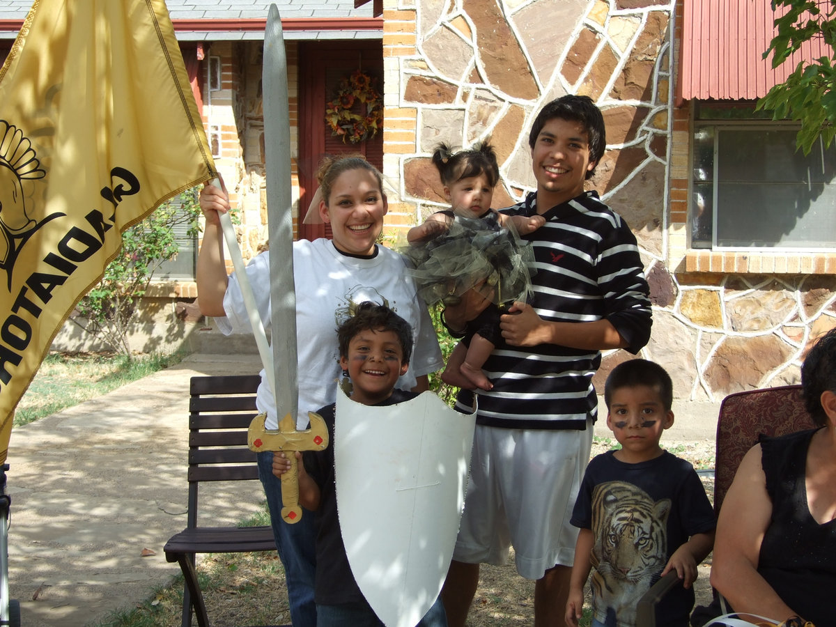 Image: Go Gladiators!, from all the townspeople.