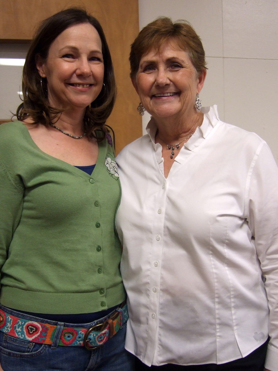 Image: Diana Herrin (George Scott’s daughter) and his wife Wanda were there and proud of the great turn out.