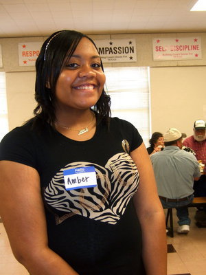 Image: Amber Nichols received the George Scott Scholarship last year. She is attending the University of North Texas in Denton and is studying education. She is trying to decide whether she wants to teach math or teach third grade.
