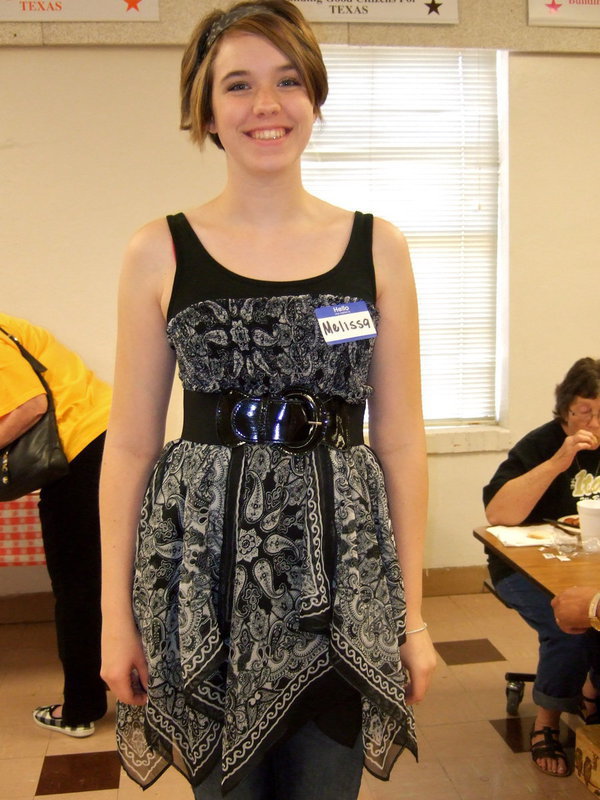 Image: Melissa Smithey received the George Scott Scholarship last year and is attending Tarlton State University where she is majoring in public relations and event management. She someday would like to work for a nonprofit organization.