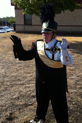 Image: Drenda Burk, Drum Major