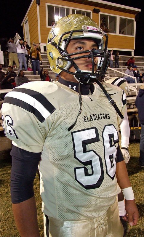 Image: One of four senior captains, Omar Estrada, is ready to lead his Gladiators to victory!