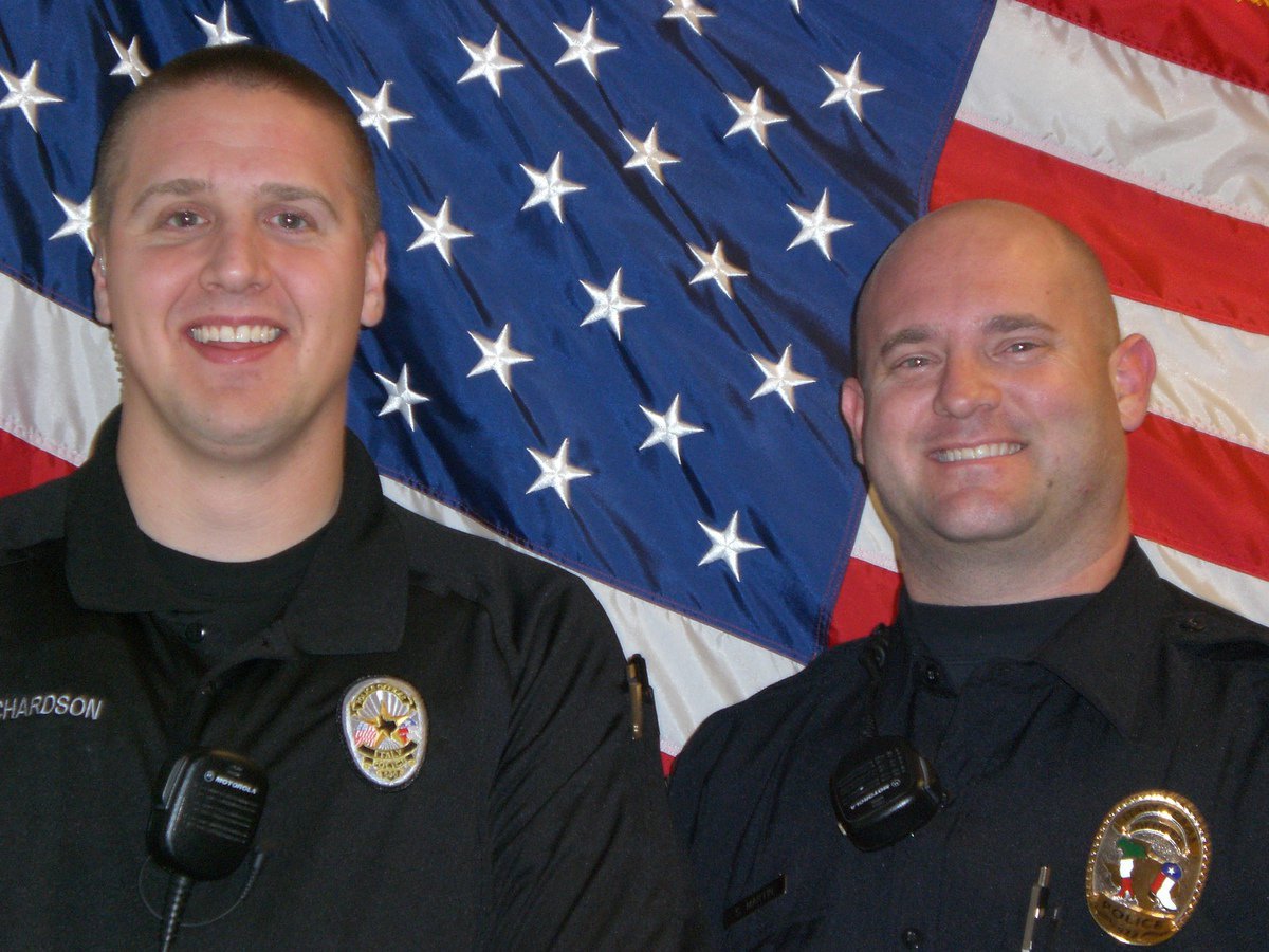 Image: (L-R) Michael Richardson and Shawn Martin 