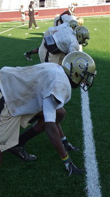 Image: Devonta Simmons and the Italy Gladiators put it all on the line tonight against Franklin.