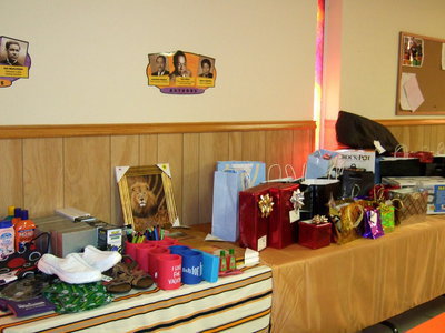 Image: Plenty of gifts for the senior saints.