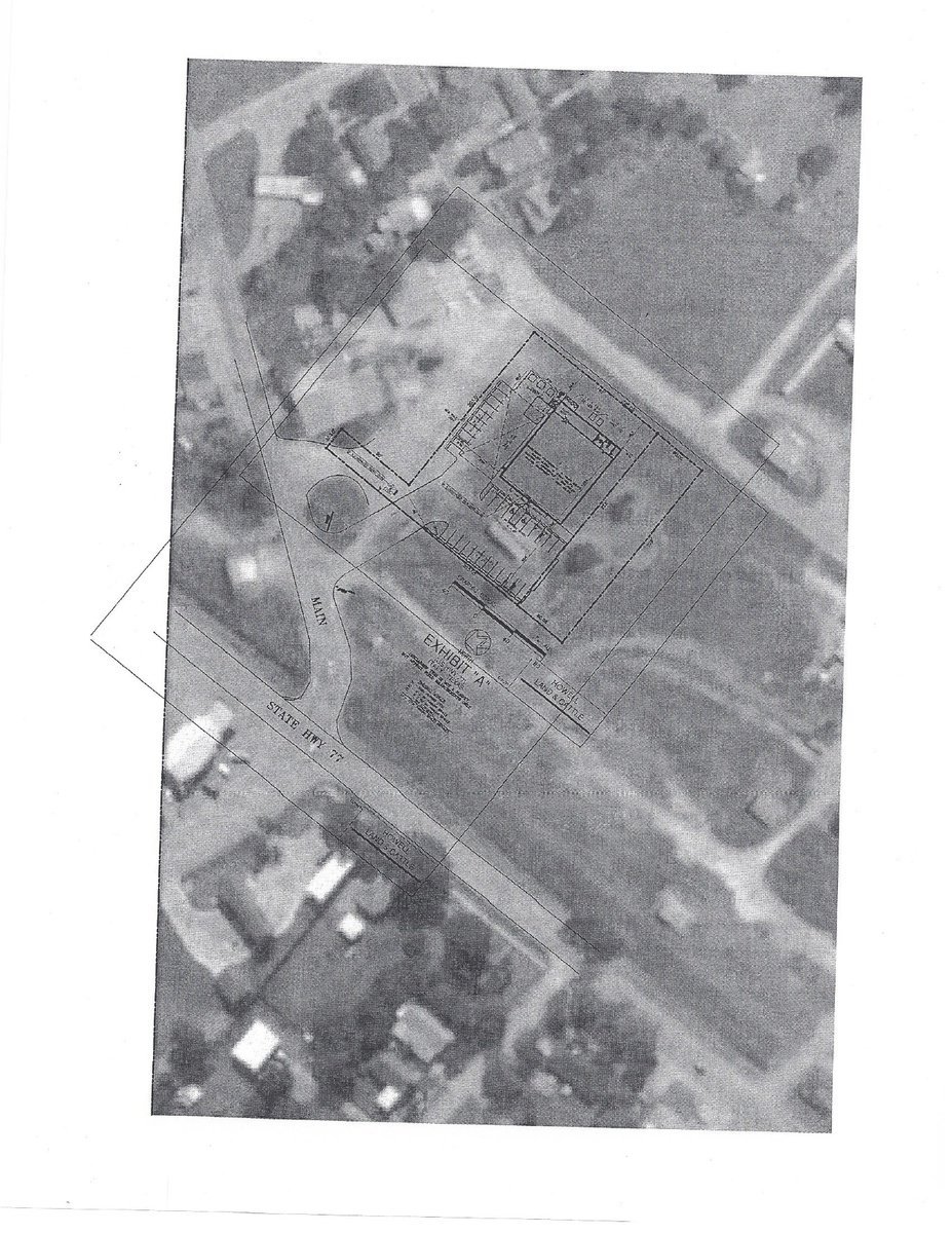 Image: Aerial view of where Family Dollar plans to be located.