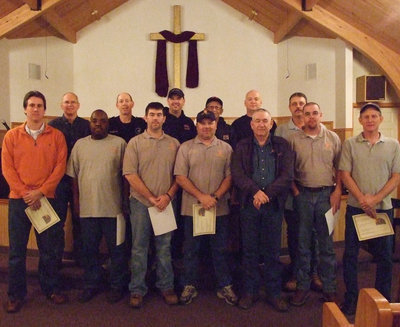 Image: Italy Volunteer Fire Department totals 217 of accumulated years of service.