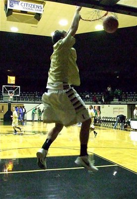 Image: Italy’s Cole Hopkins(21) sends Connally a pre-game message.