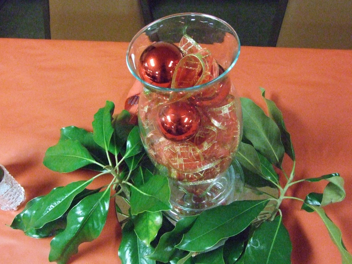 Image: Decoration for the tables by Karen Mathiowetz.