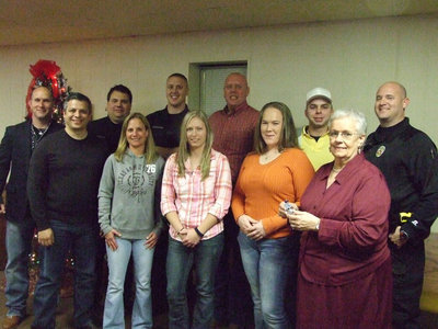 Image: Italy police officers gathered for the 2011 Italy Police Department Awards Banquet.
