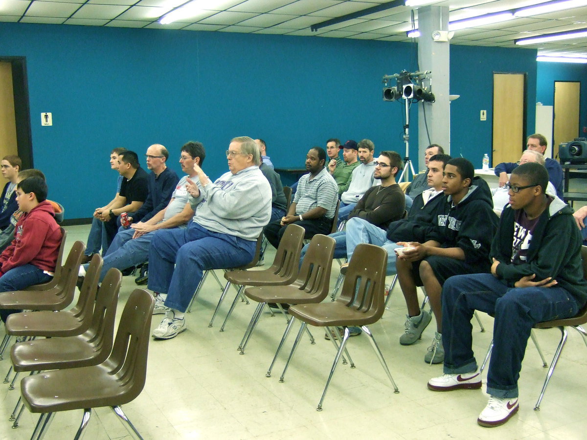 Image: Everyone got into the spirit of the music.